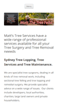 Mobile Screenshot of mattstreeservices.com.au